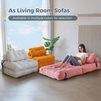 MAXYOYO Folding Sofa Bed Convertible Sleeper Chair with Pillow