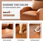 Homall Modern Recliner Chair PU Leather Padded Seat Single Sofa