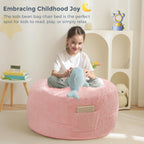 MAXYOYO Convertible Bean Bag Chair Bed for Kids with Foam Filling