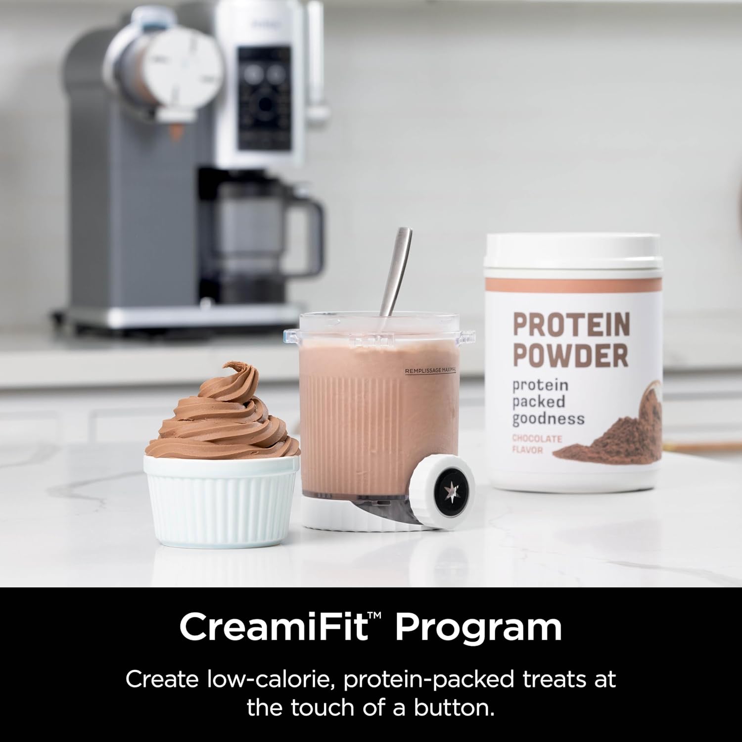 Ninja Swirl Ice Cream and Soft Serve Maker 13 in 1 Machine for Sorbet Milkshake Yogurt