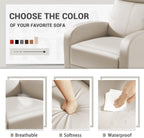 Homall Modern Recliner Chair PU Leather Padded Seat Single Sofa Home Theater