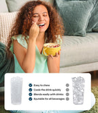 Silonn Nugget Ice Maker Countertop 33lbs Daily Soft Chewable Ice Machine