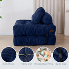 MAXYOYO Folding Sofa Bed Convertible Sleeper Chair with Pillow