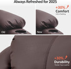MCombo Electric Power Lift Recliner Massage Heat Chair for Elderly 3 Positions 2 Pockets USB