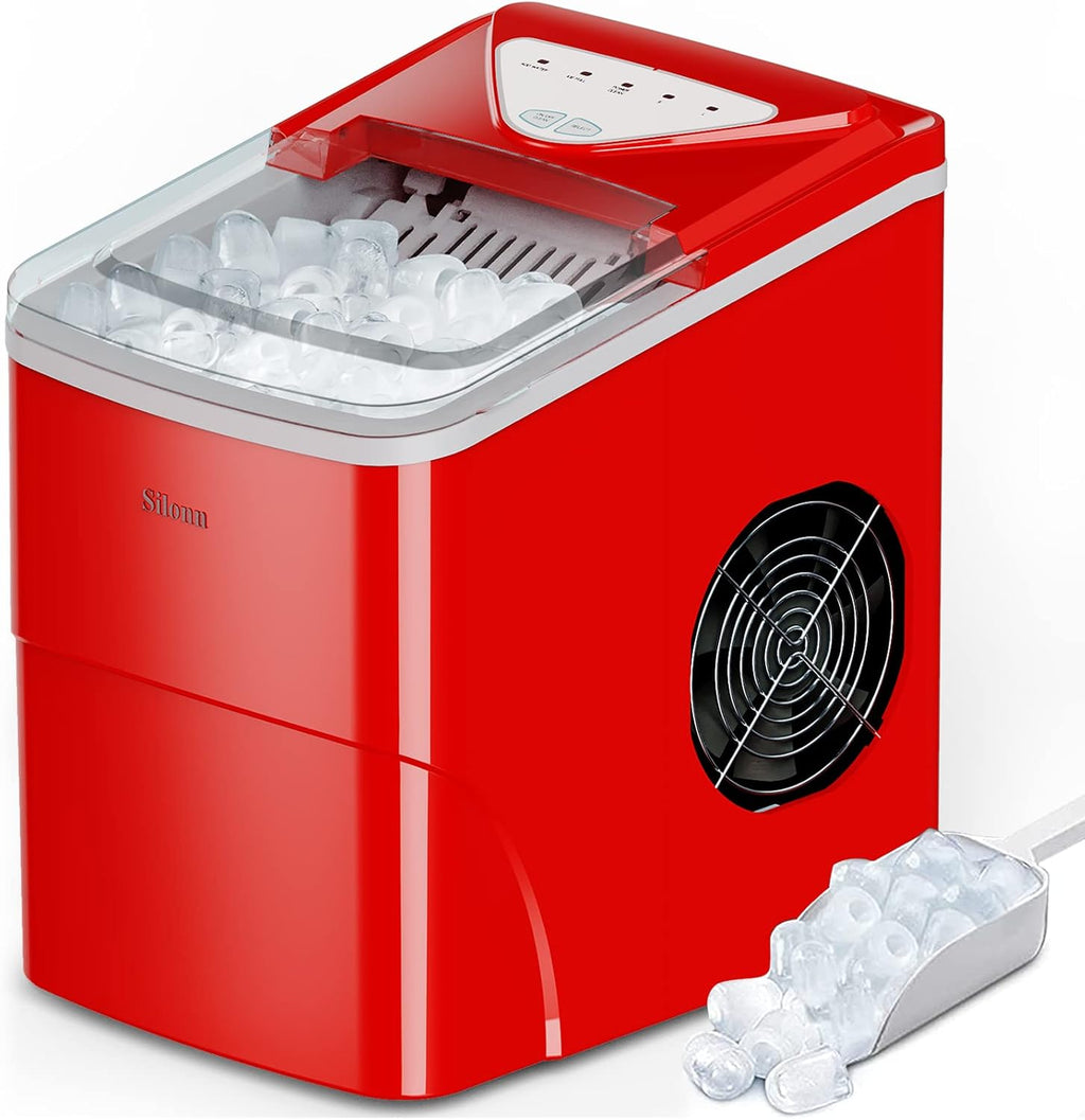 Silonn Nugget Ice Maker Countertop 33lbs Daily Soft Chewable Ice Machine