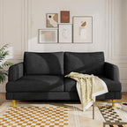 Loveseat Sofa Couch USB Ports 2 Seater Deep Seating Small Couch