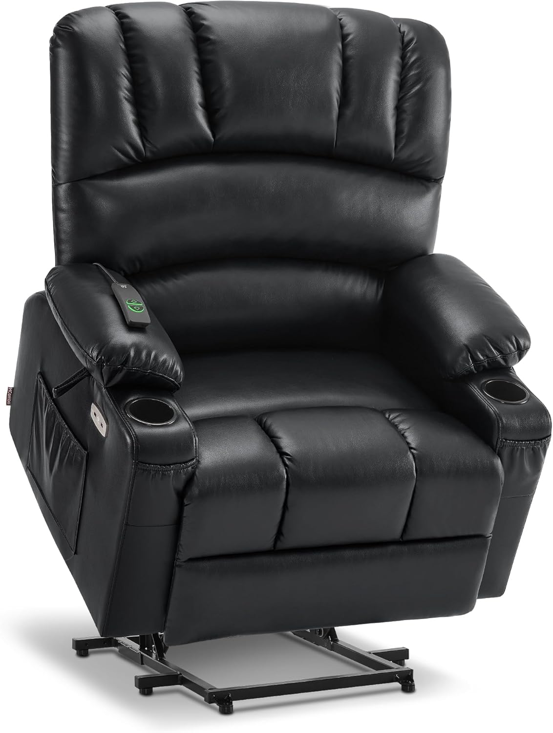 MCombo Power Lift Recliner Chair for Elderly with Heat Massage USB Cup Holders