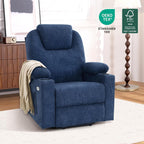 MCombo Power Lift Recliner Chair for Elderly with Heat Massage USB Cup Holders