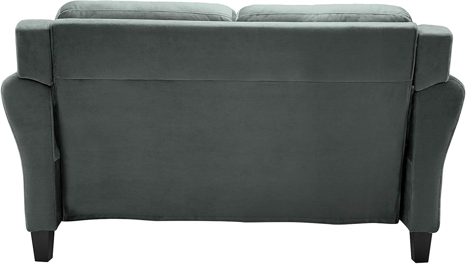 Lifestyle Harrington Sofa Upholstered Microfiber Fabric Curved Arm Couch