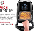 Chefman 12 Quart Air Fryer Oven 6 in 1 Convection Countertop with Presets