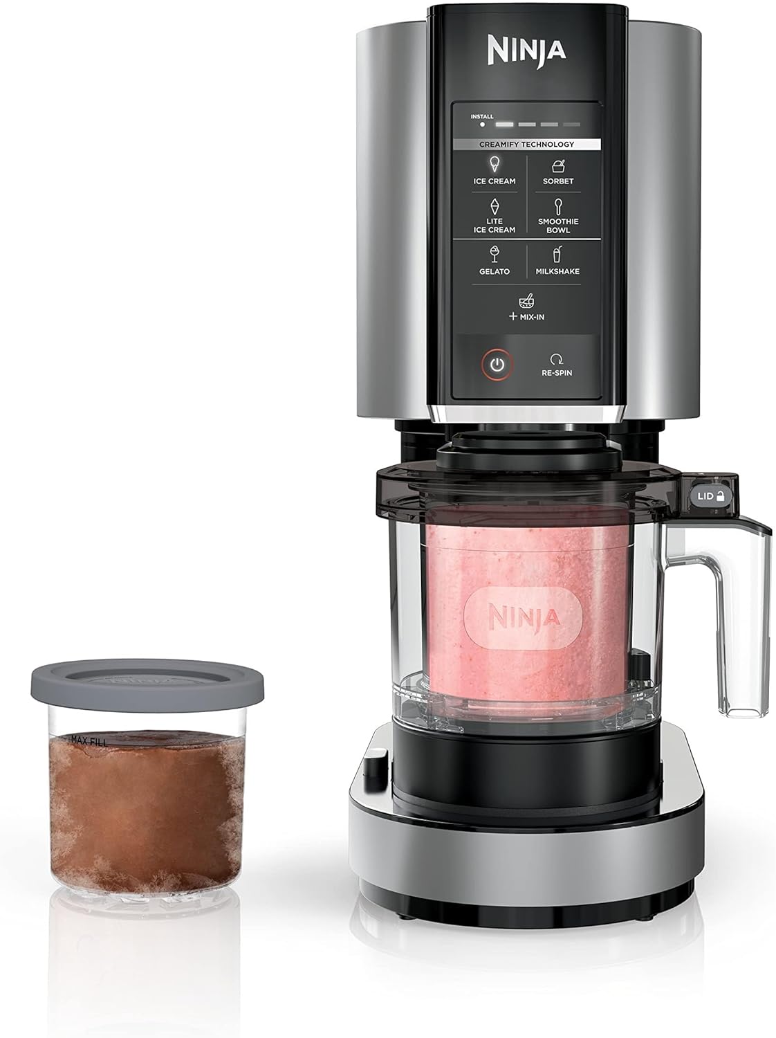 Ninja Ice Cream Maker with 7 One Touch Programs for Gelato Milkshakes Sorbet Smoothie Bowls