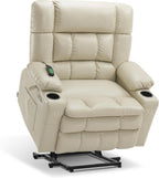 MCombo Dual Motor Power Lift Recliner Chair for Elderly with Heat Massage USB