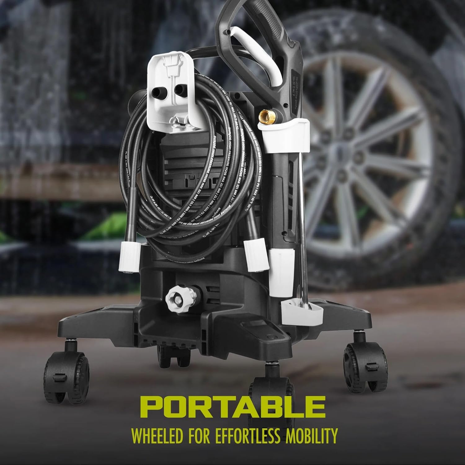 Sun Joe SPX3000 Electric Pressure Washer 2030 PSI 1.2 GPM with Dual Soap Tanks