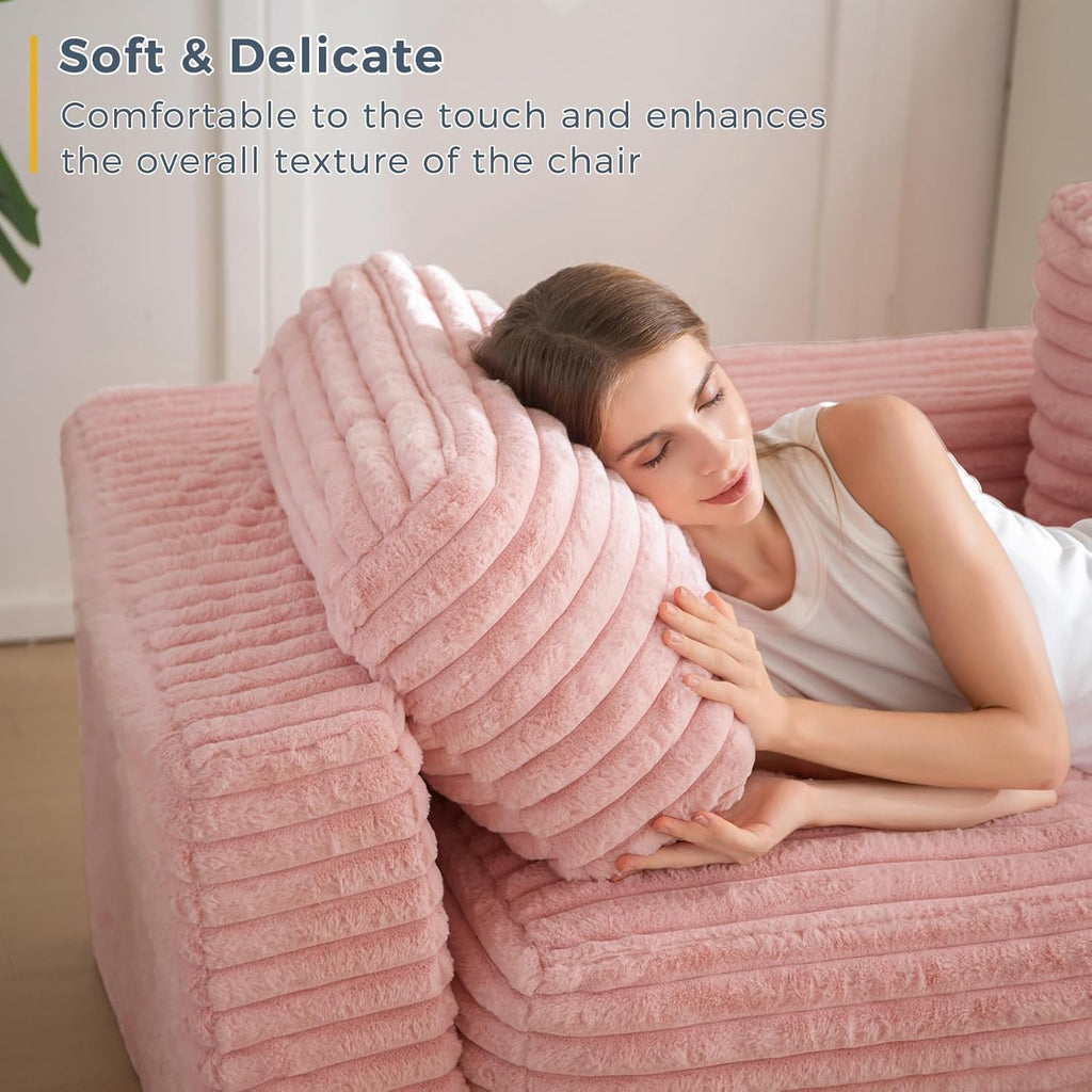 MAXYOYO Giant Bean Bag Chair for Adults with Pillows and Armrests