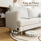 Loveseat Sofa Couch USB Ports 2 Seater Deep Seating Small Couch