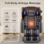 FURNIMAT Full Body Massage Chair Zero Gravity with Heat Foot Massage Bluetooth