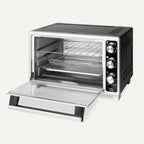 Amazon Basics Toaster Oven Air Fryer 23QT 6 Slice Countertop 7 in 1 Stainless Steel