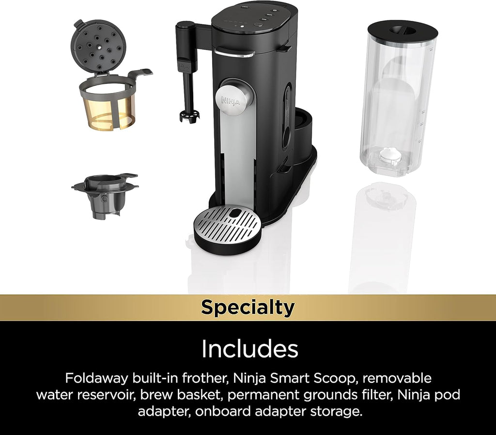 Ninja Single Serve Coffee Maker 56oz Removable Water Reservoir