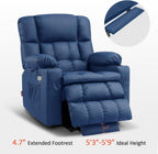 MCombo Dual Motor Power Lift Recliner Chair for Elderly with Heat Massage USB