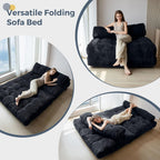 MAXYOYO Folding Sofa Bed Convertible Sleeper Chair with Pillow