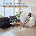 MAXYOYO Folding Sofa Bed Convertible Sleeper Chair with Pillow
