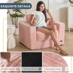 MAXYOYO Giant Bean Bag Chair for Adults with Pillows and Armrests