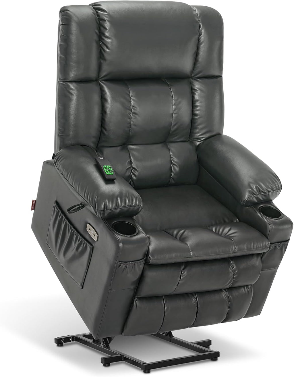 MCombo Dual Motor Power Lift Recliner Chair for Elderly with Heat Massage USB
