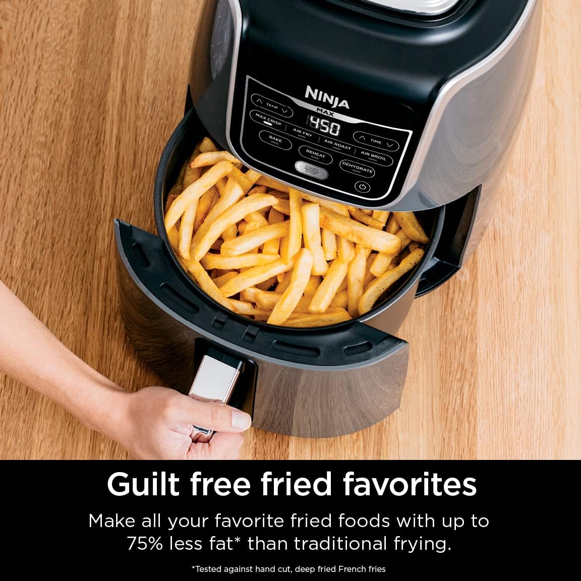 Ninja 4 Quart Air Fryer 4 in 1 Compact Oil Less Cooker for Healthy Meals