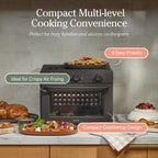 Our Place Air Fryer Toaster Oven 6 in 1 Compact Countertop Blue Multifunction