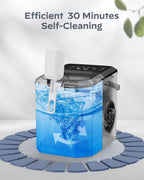 Silonn Nugget Ice Maker Countertop 33lbs Daily Soft Chewable Ice Machine
