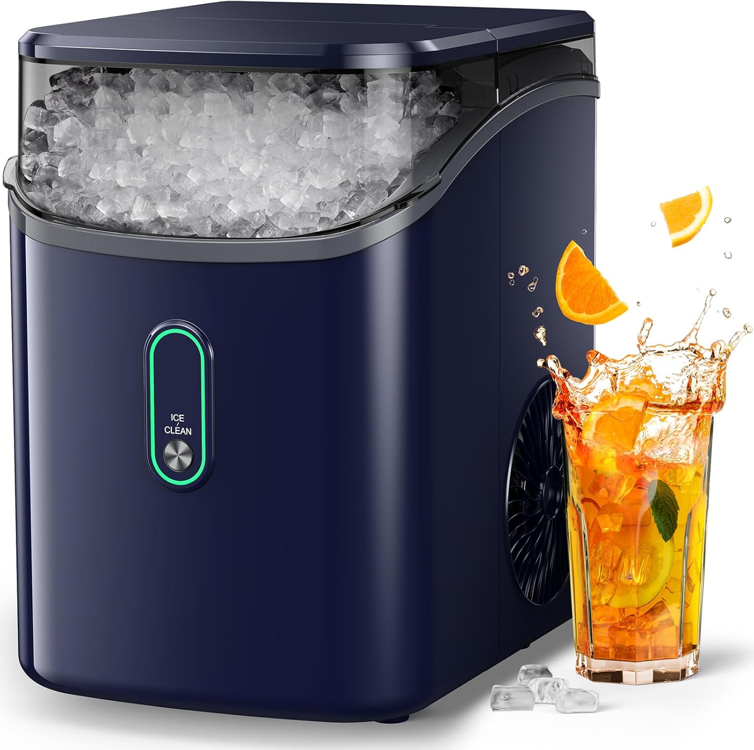 Silonn Nugget Ice Maker Countertop 33lbs Daily Soft Chewable Ice Machine
