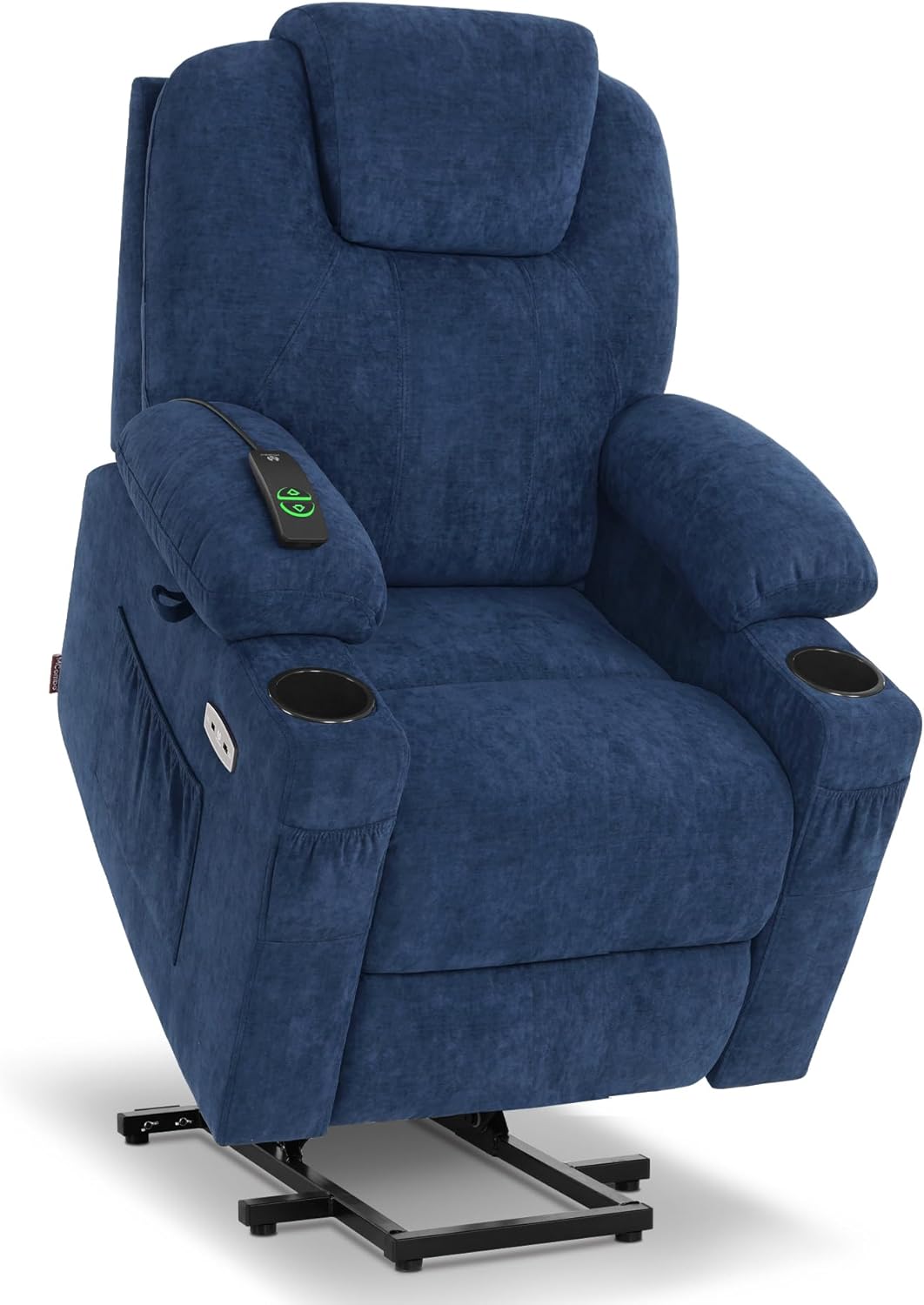 MCombo Power Lift Recliner Chair for Elderly with Heat Massage USB Cup Holders