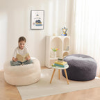 MAXYOYO Convertible Bean Bag Chair Bed for Kids with Foam Filling