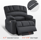 MCombo Power Lift Recliner Chair for Elderly with Heat Massage USB Cup Holders