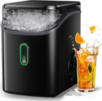 Silonn Nugget Ice Maker Countertop 33lbs Daily Soft Chewable Ice Machine