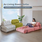 MAXYOYO Folding Sofa Bed Convertible Sleeper Chair with Pillow