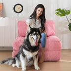 MAXYOYO Folding Sofa Bed Convertible Sleeper Chair with Pillow