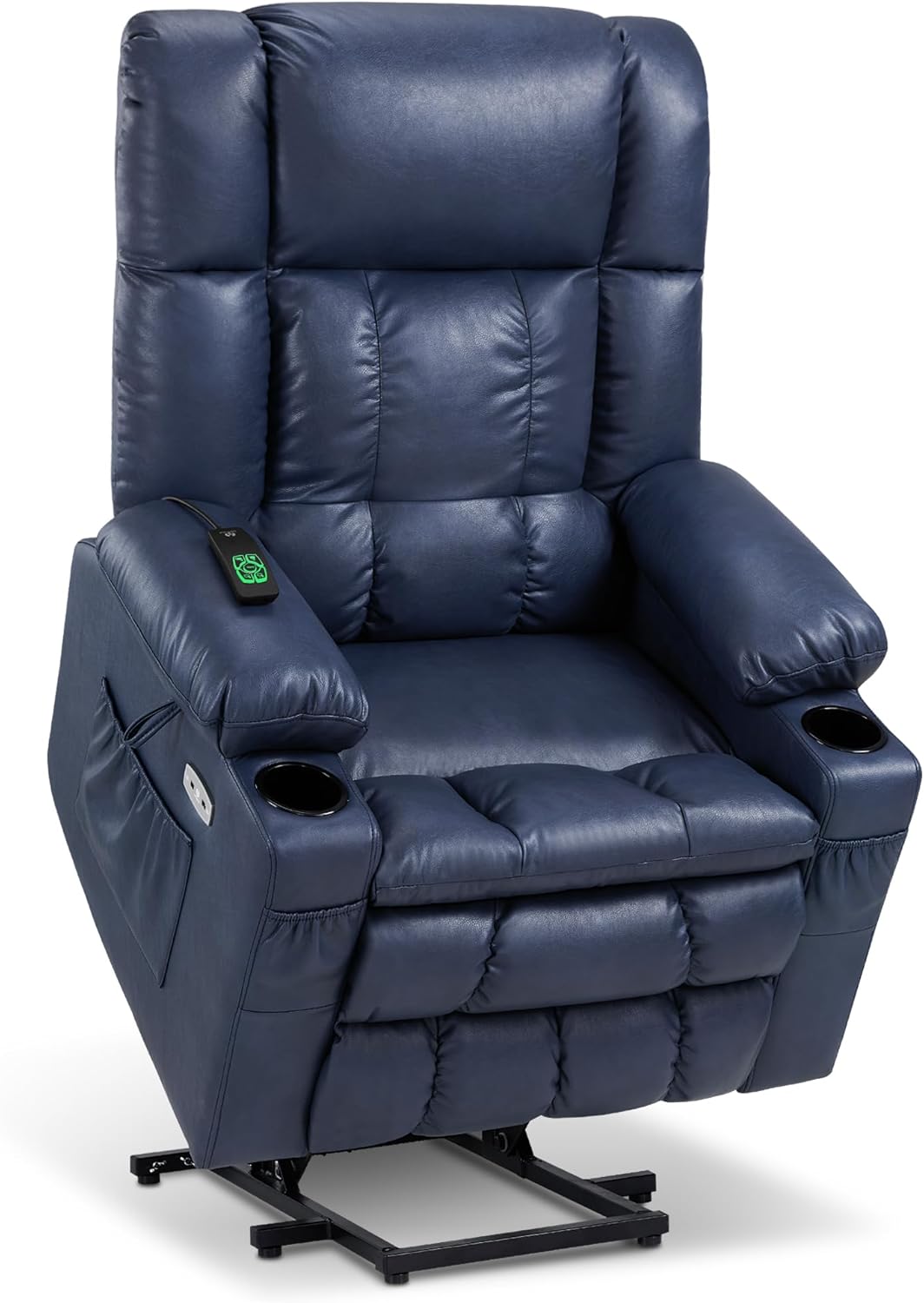 MCombo Dual Motor Power Lift Recliner Chair for Elderly with Heat Massage USB
