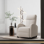 JUMMICO Adjustable Recliner Chair Home Theater Sofa with Thick Cushion