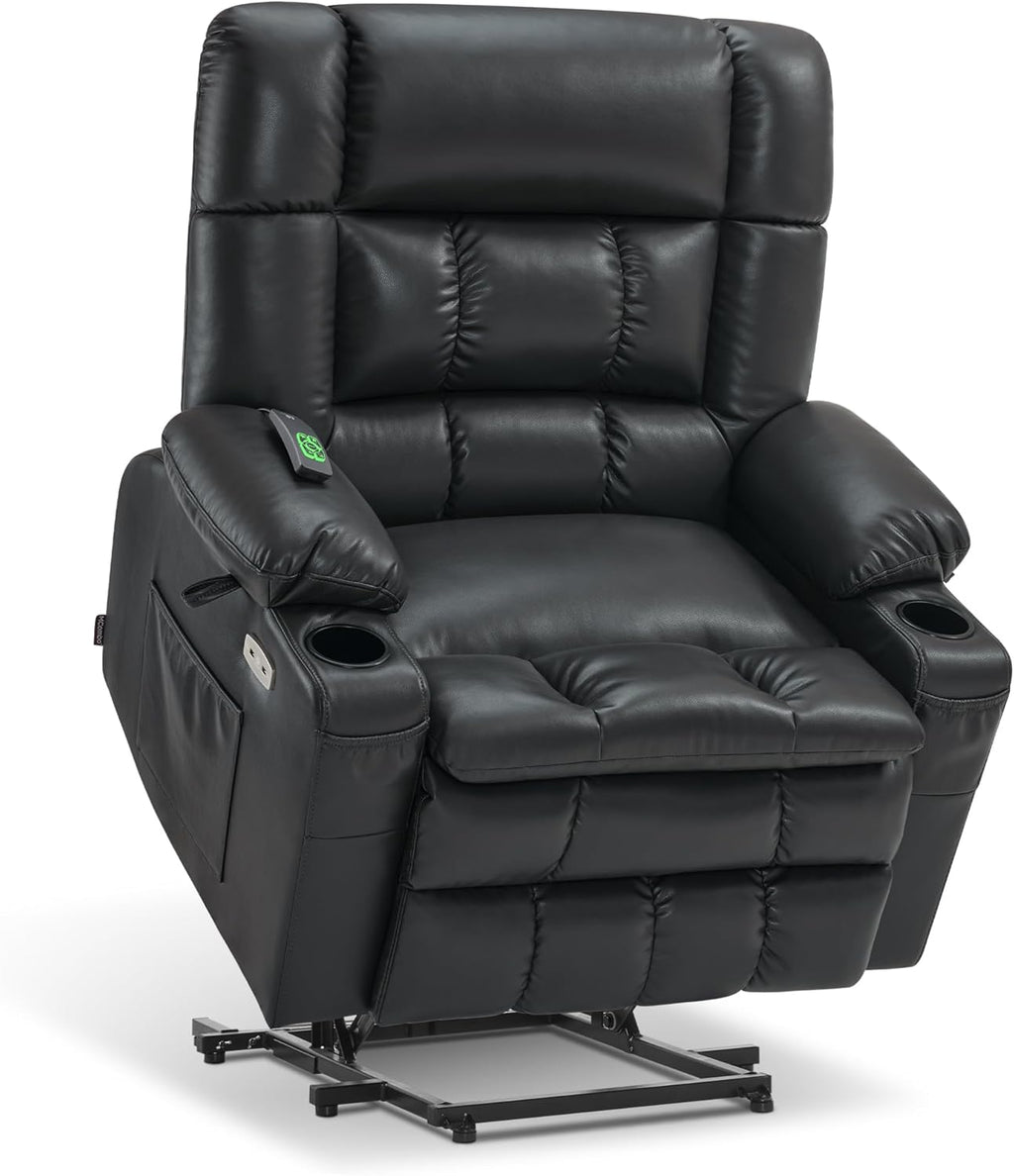 MCombo Dual Motor Power Lift Recliner Chair for Elderly with Heat Massage USB