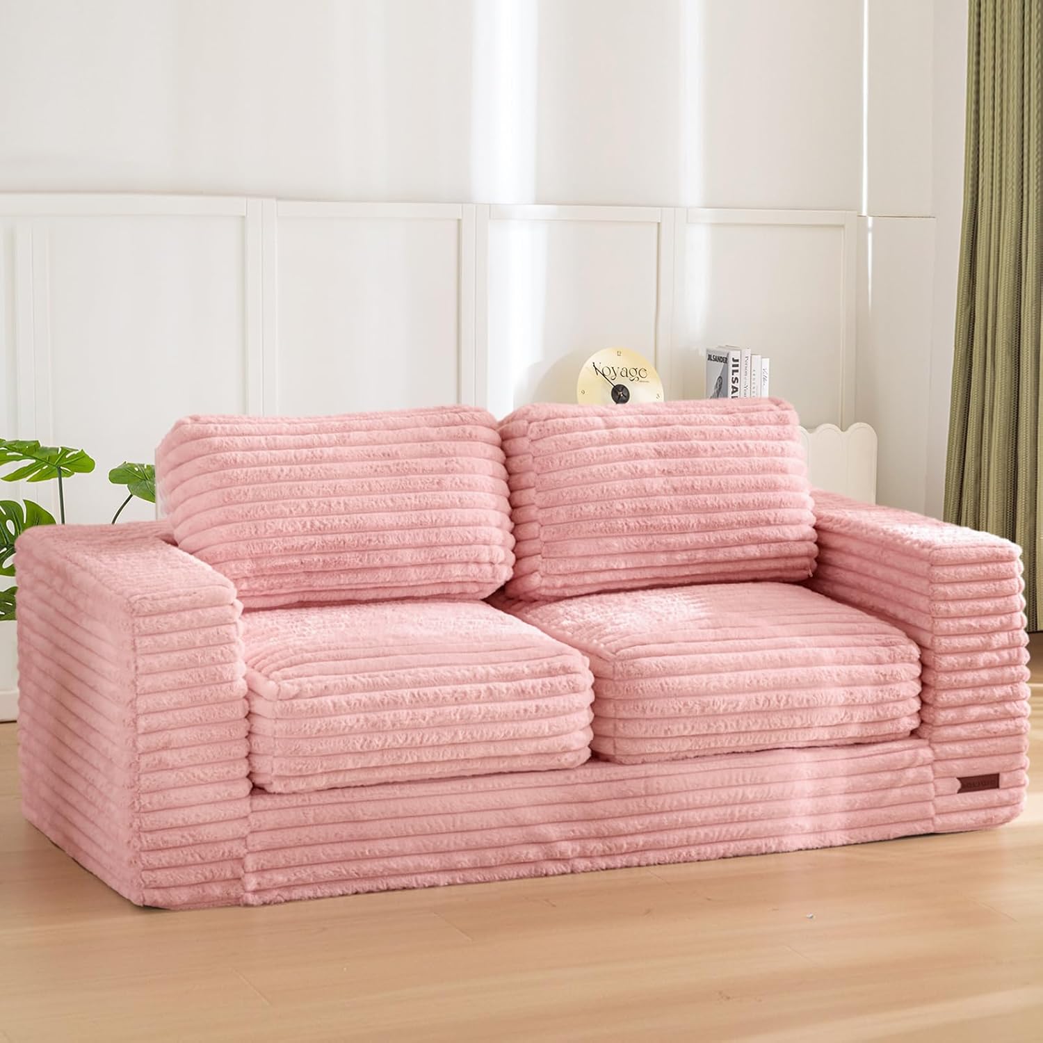 MAXYOYO Giant Bean Bag Chair for Adults with Pillows and Armrests