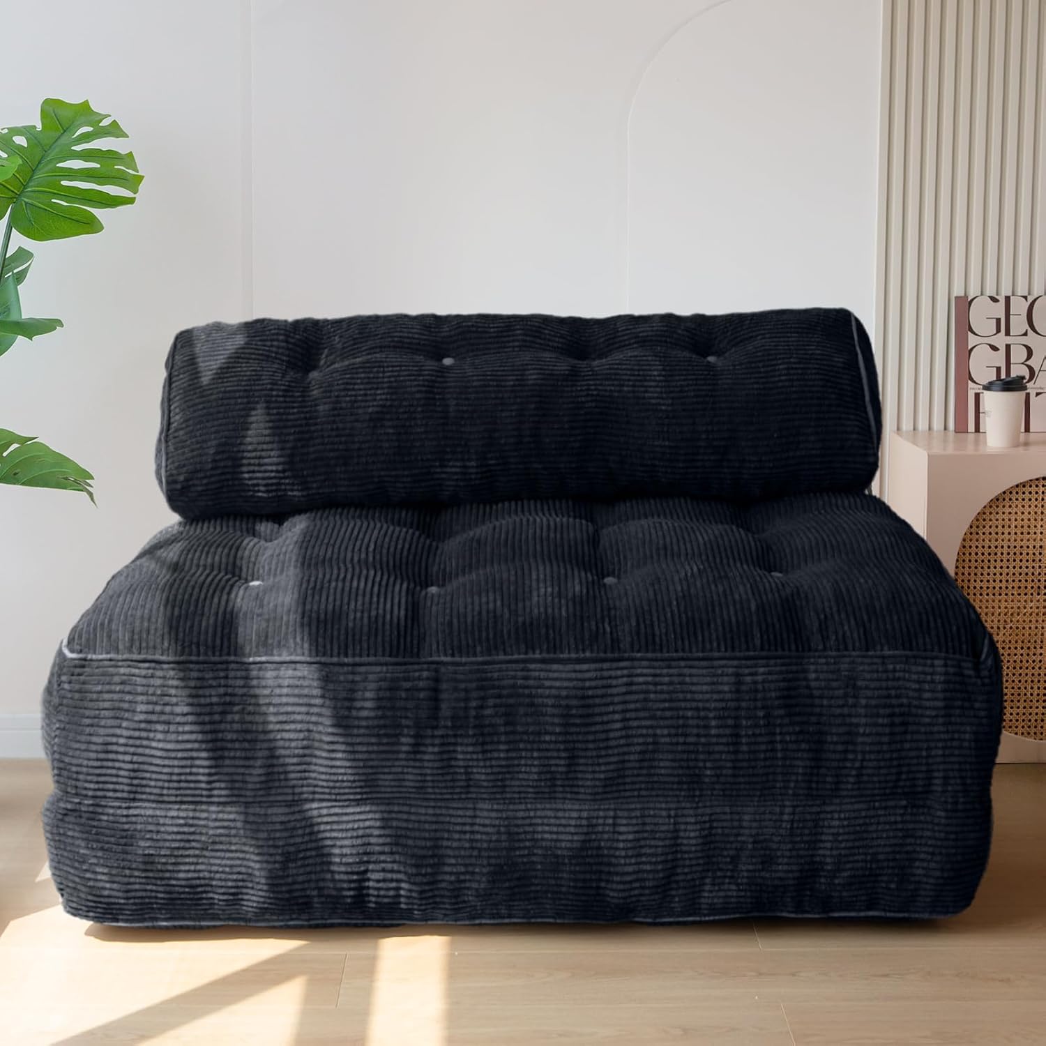 MAXYOYO Folding Sofa Bed Convertible Sleeper Chair with Pillow