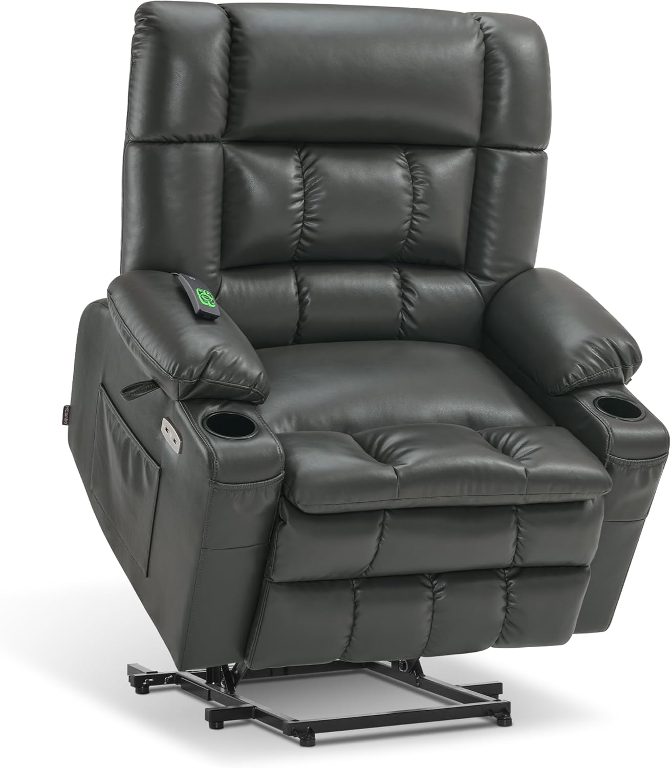 MCombo Dual Motor Power Lift Recliner Chair for Elderly with Heat Massage USB