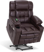 MCombo Dual Motor Power Lift Recliner Chair for Elderly with Heat Massage USB