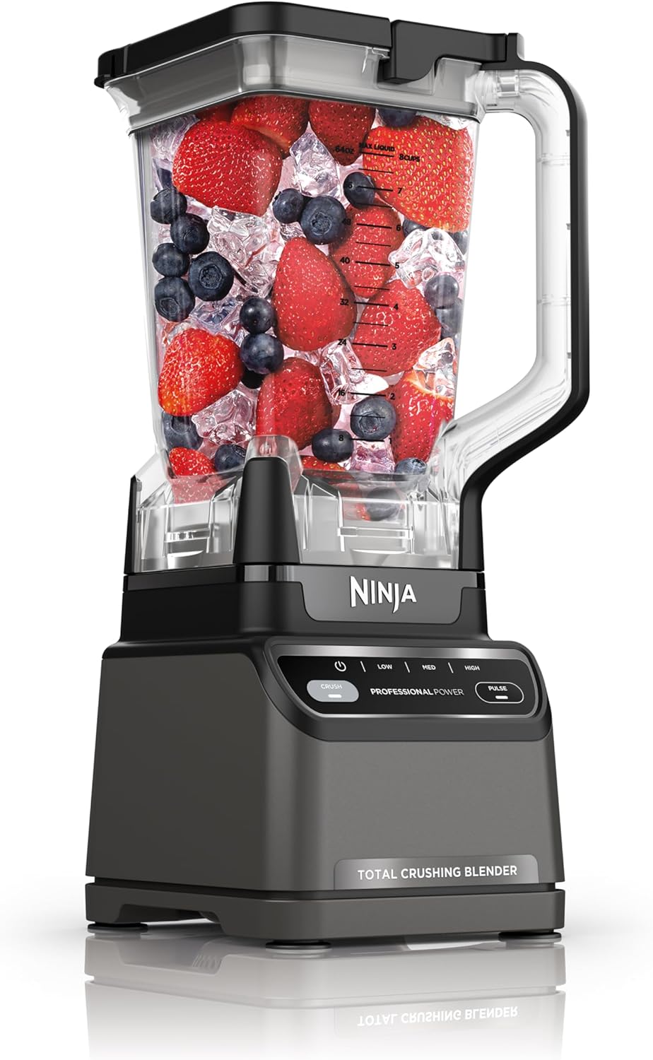 Ninja 1000W Countertop Blender Total Crushing Smoothie and Ice Blender 72oz Black & Grey