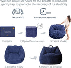 MAXYOYO Bean Bag Chair with Handle and Pocket for Adults Kids Teens