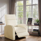 JUMMICO Adjustable Recliner Chair Thick Cushion Home Theater Sofa Living Room