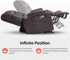 MCombo Dual Motor Power Lift Recliner Chair for Elderly with Heat Massage USB