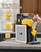 Fiii Slushie Machine 92oz Home Frozen Drink Maker with Auto Clean