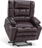 MCombo Dual Motor Power Lift Recliner Chair for Elderly with Heat Massage USB